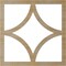 Ekena Millwork Statesman Wood Fretwork Pierced Ceiling Medallion, Hickory, 34"OD x 21 3/4"ID x 1/4"T CMWP34X34X0250STHI - alternate 2